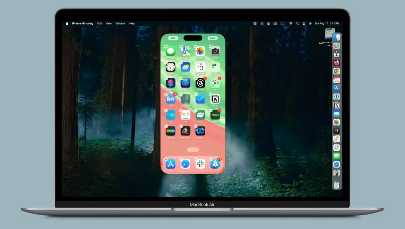 肥东苹果手机维修分享苹果 macOS 15 Sequoia 和 iOS 18 的 iPhone 投屏功能升级 